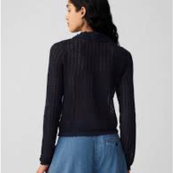 GapxDoen linen blend cardigan XL NWT - Picture 4 of 9